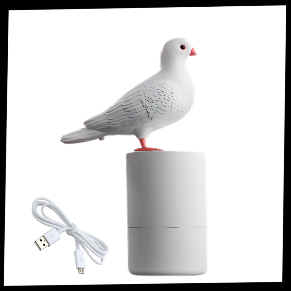 Distributeur de savon automatique en forme de pigeon - Ozerty