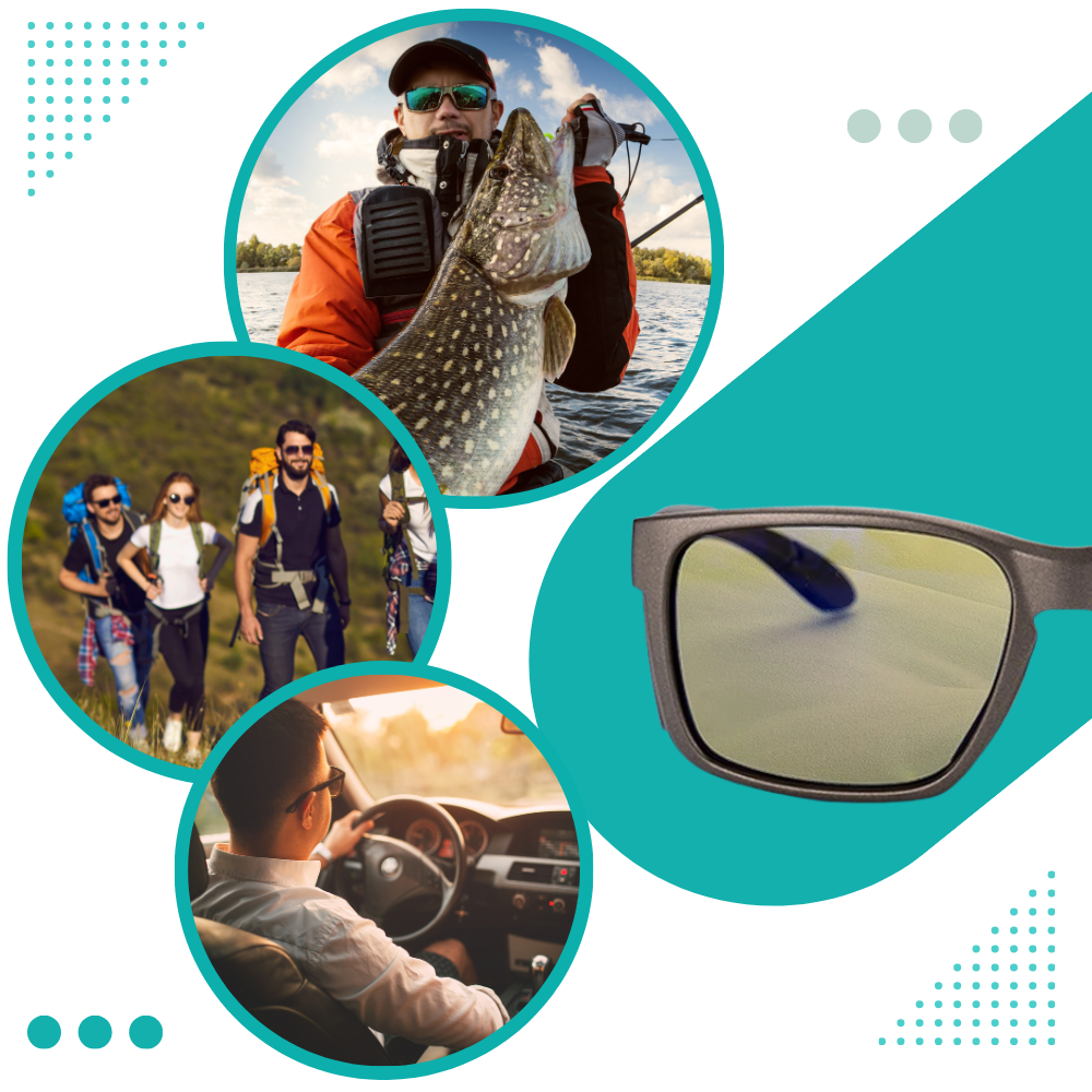 Lunettes polarisantes de pêche - Ozerty
