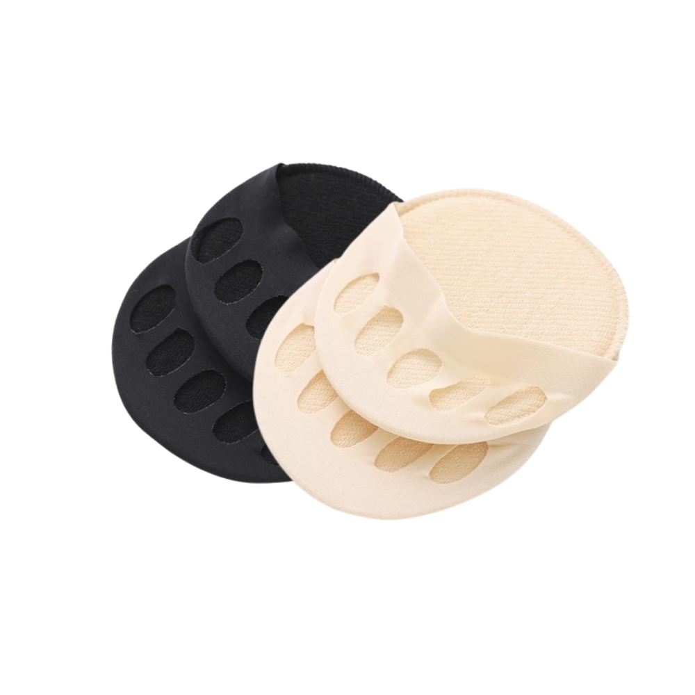 Coussinets pour pieds à absorption de chocs
-1 paire Beige/Noir - Ozerty