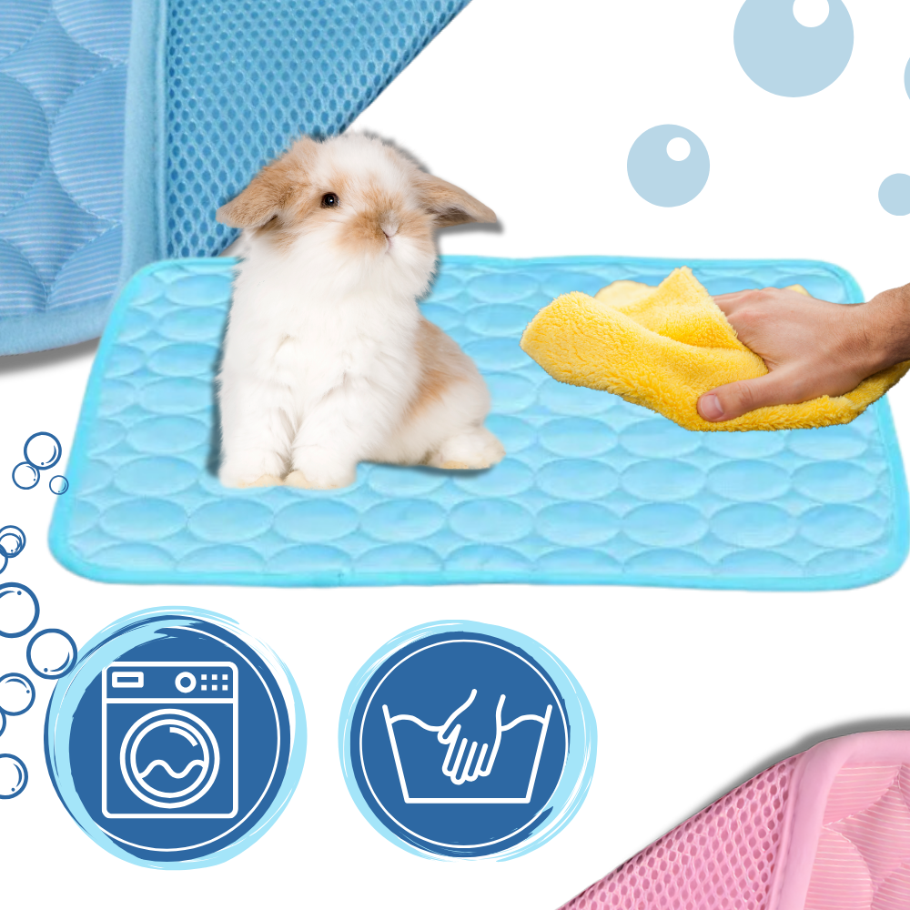 Tapis rafraîchissant en soie pour animaux de compagnie
- Ozerty