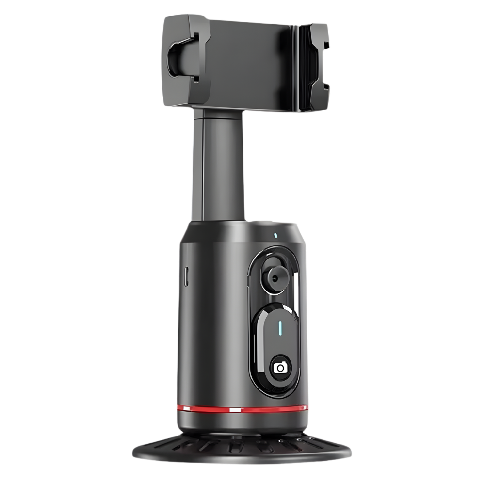 Support pour téléphone intelligent avec stabilisateur et suivi IA -Sans éclairage - Ozerty