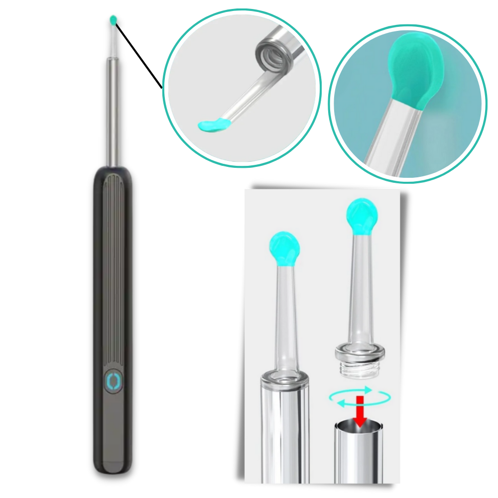 Caméra de nettoyage d'oreille pour retirer le cérumen
- Ozerty