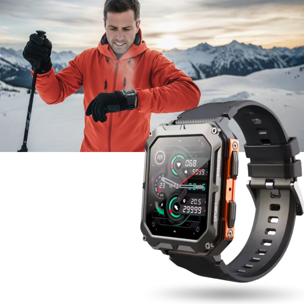 Montre connectée militaire santé - Ozerty