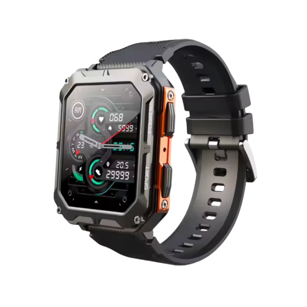 Montre connectée militaire santé -Orange - Ozerty