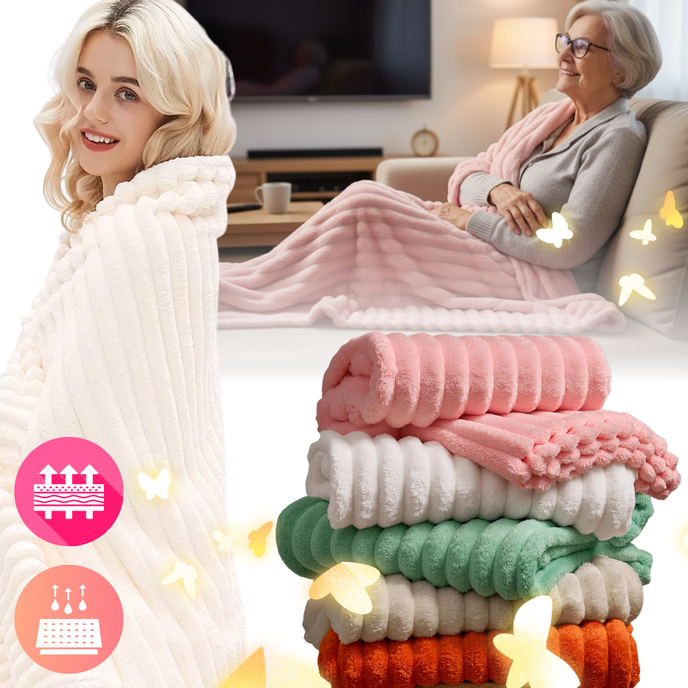 Couverture en flanelle douce et confortable - Ozerty