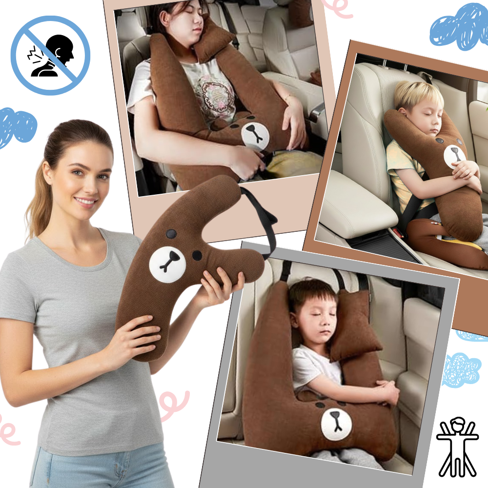 Coussin de ceinture de sécurité pour enfant - Ozerty