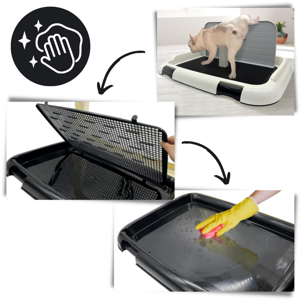 Tapis de propreté pour chien anti-éclaboussures
- Ozerty