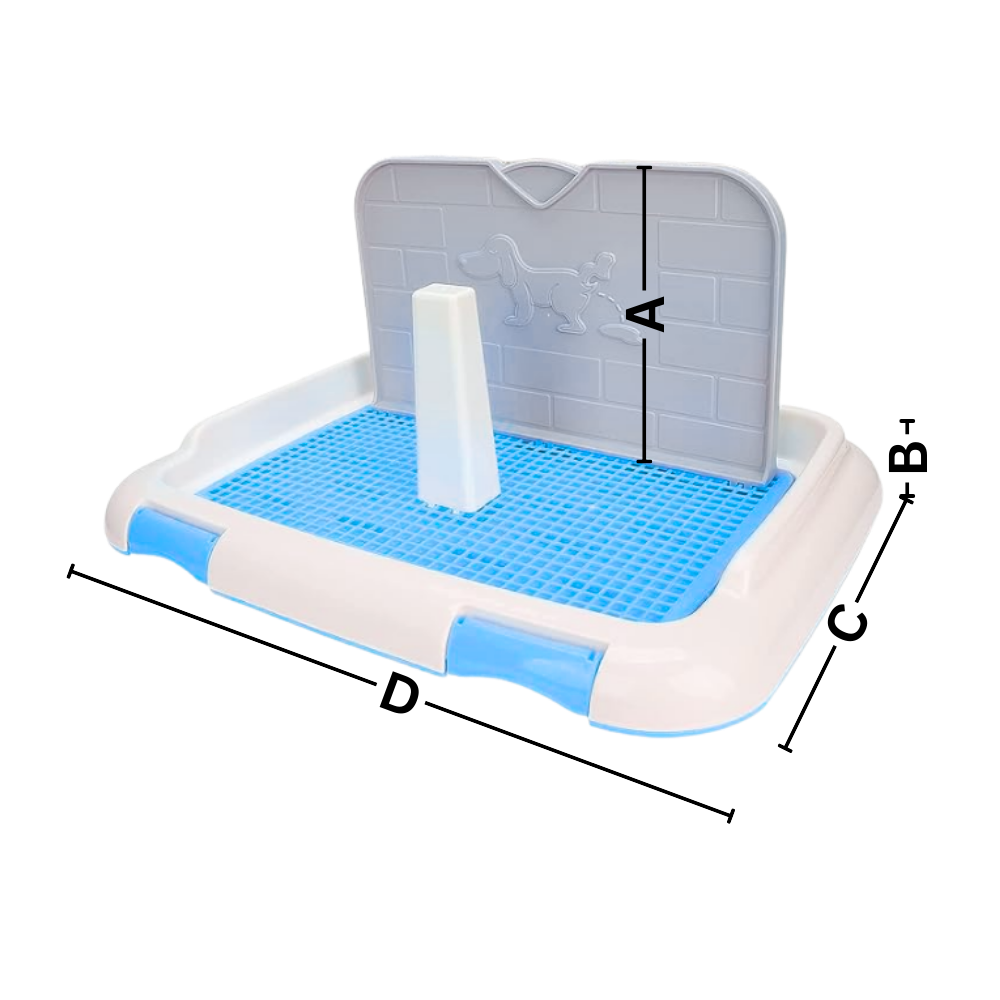 Tapis de propreté pour chien anti-éclaboussures
- Ozerty