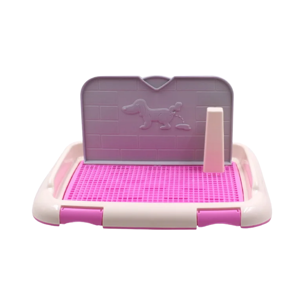 Tapis de propreté pour chien anti-éclaboussures
-Rose - Ozerty