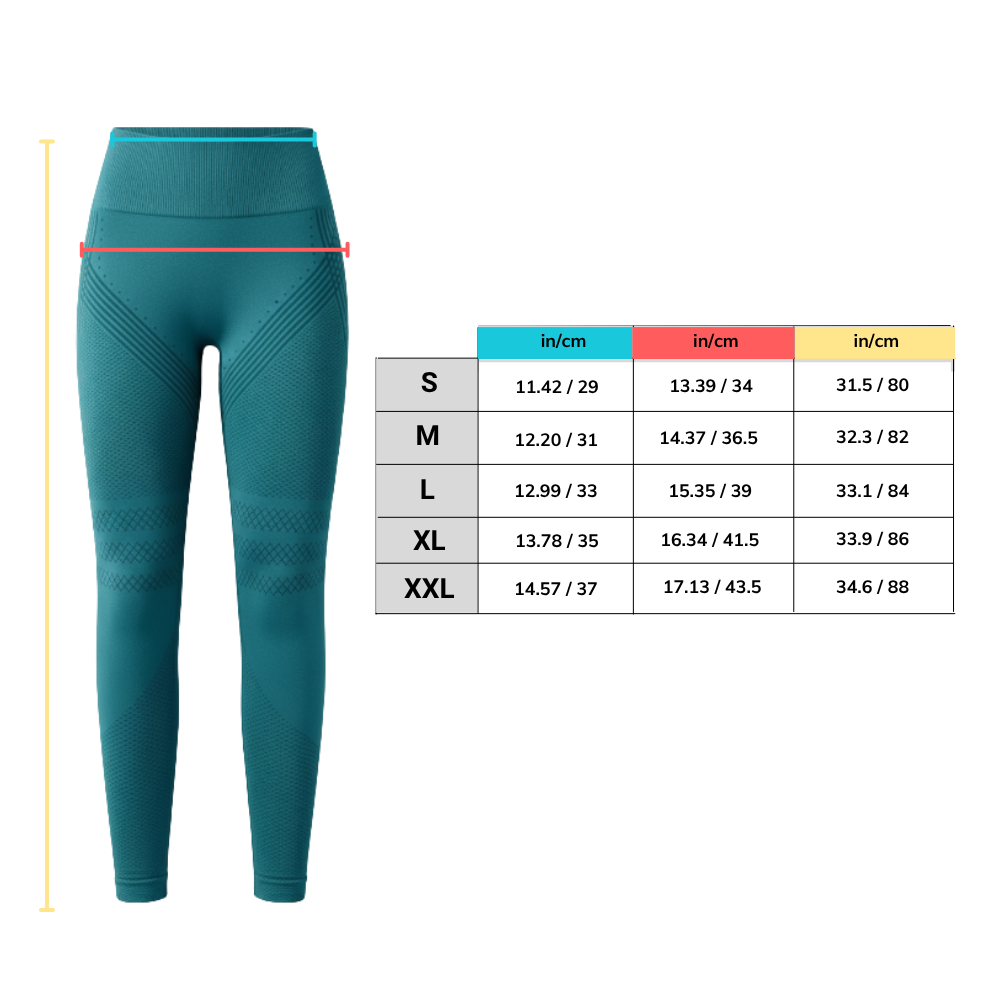 Leggings 3D de compression extensibles et sans coutures - Ozerty