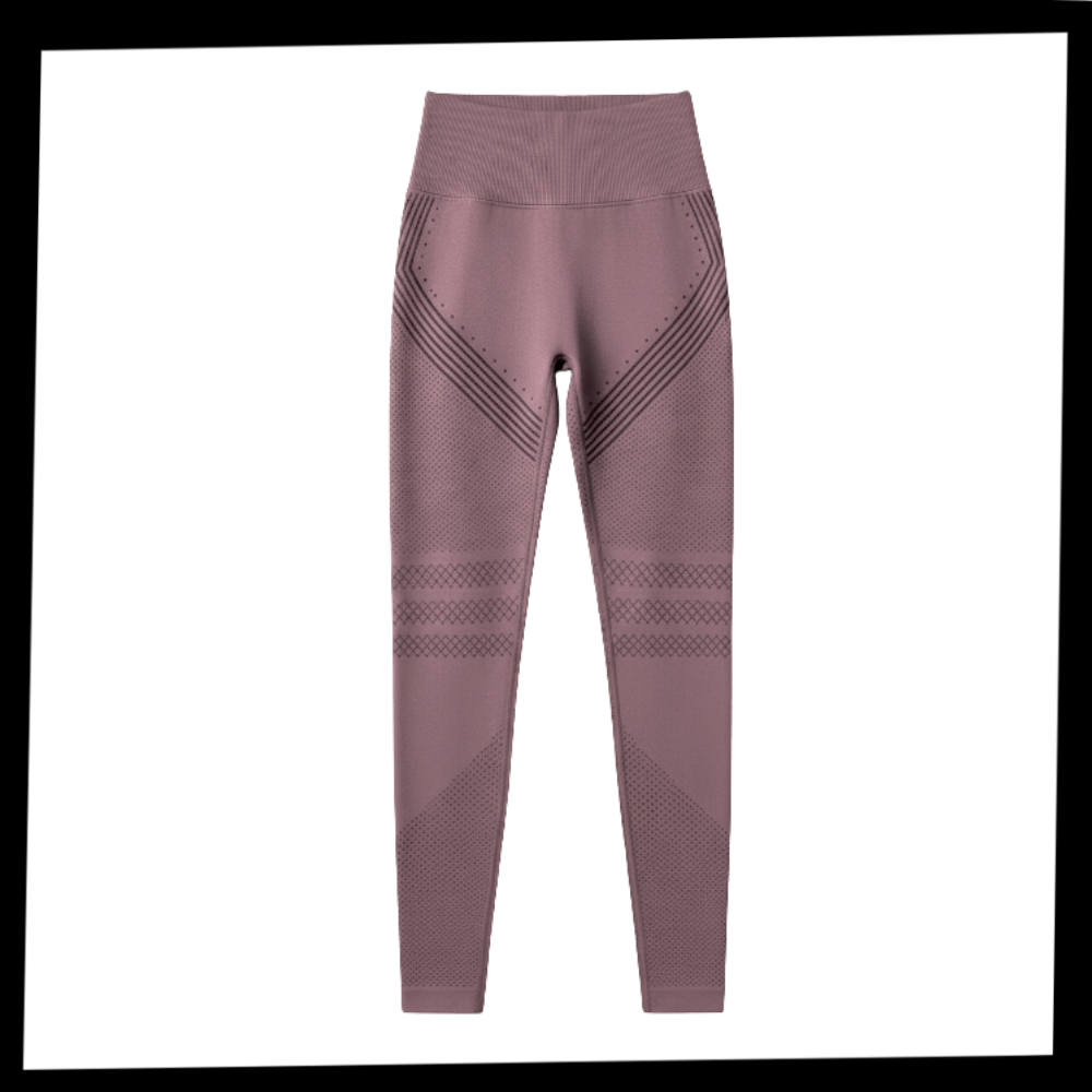 Leggings 3D de compression extensibles et sans coutures - Ozerty