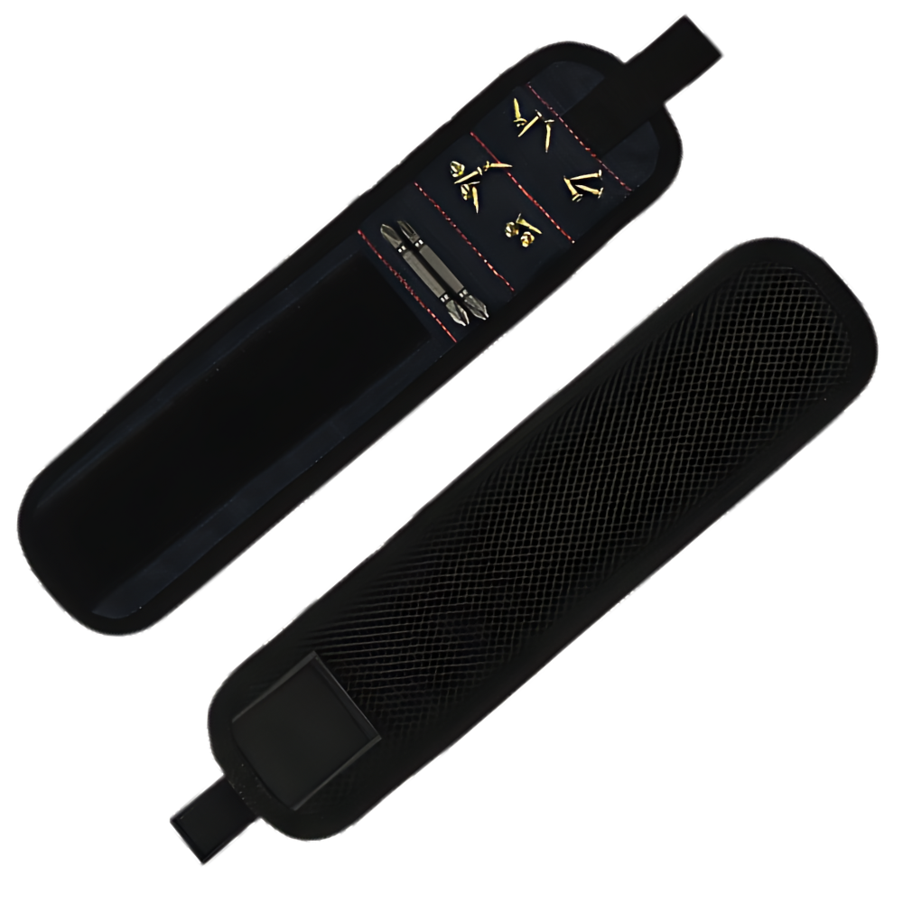 Bracelet magnétiques en tissu Oxford robuste
-Noir - Ozerty