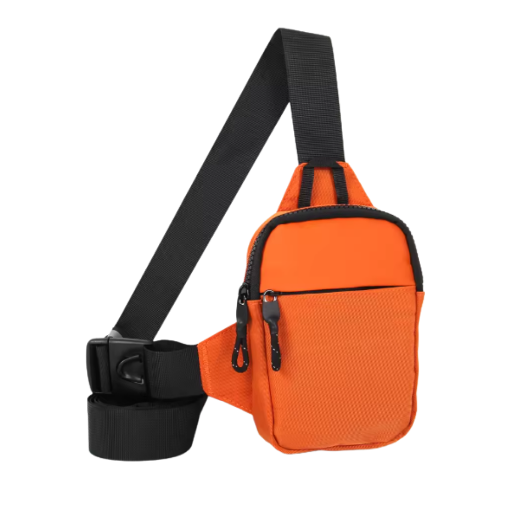 Mini sac à bandoulière élégant -Orange - Ozerty
