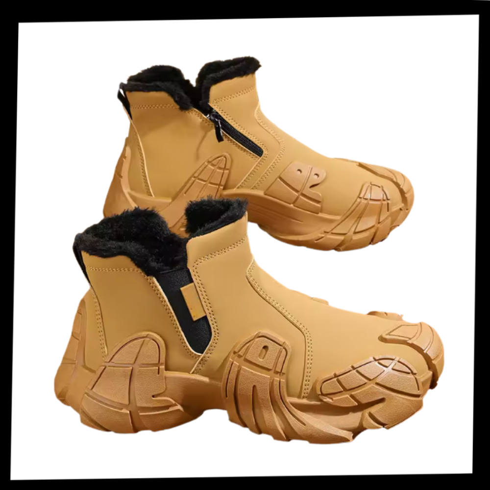 Bottines imperméables élégantes pour hommes - Ozerty