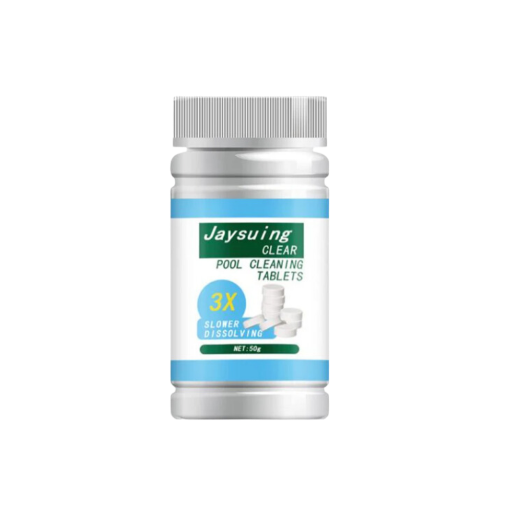 Tablettes de chlore extra purifiantes pour la piscine
-50 g/1,76 oz - Ozerty