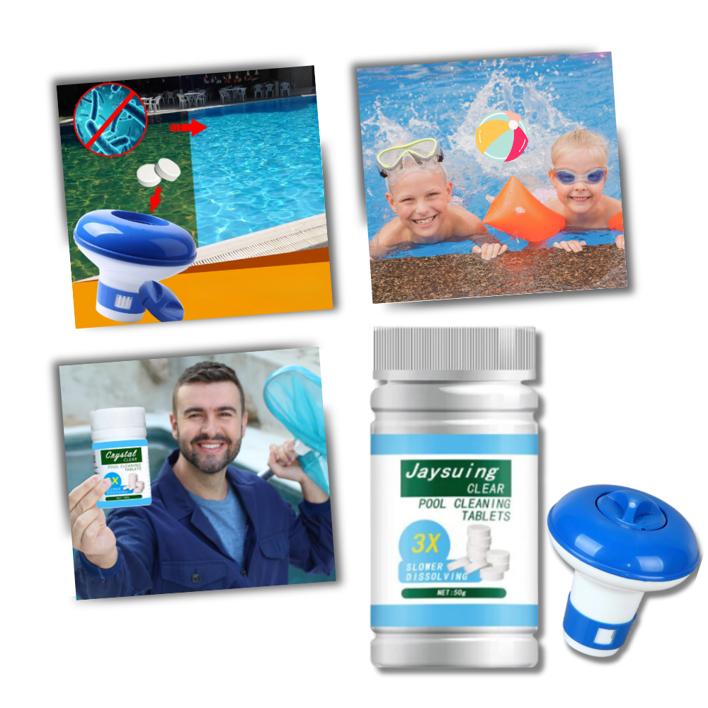Tablettes de chlore extra purifiantes pour la piscine
- Ozerty