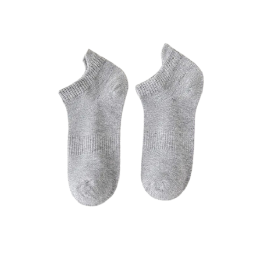 Soquettes confort suprême pour homme
-Gris clair/EU38-45/UK5-12/US6-14 - Ozerty