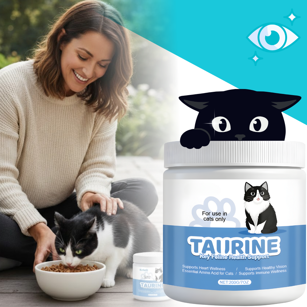 Complément alimentaire à base de taurine pour chats - Ozerty