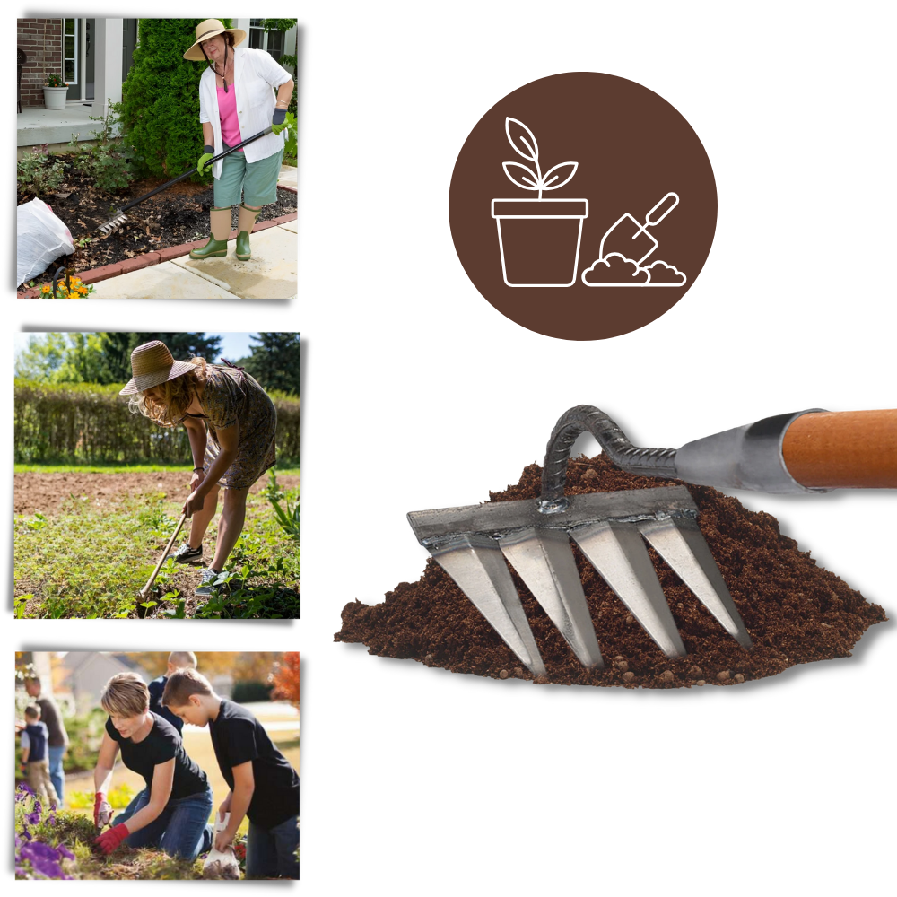 Scarificateur de jardin rapide
- Ozerty