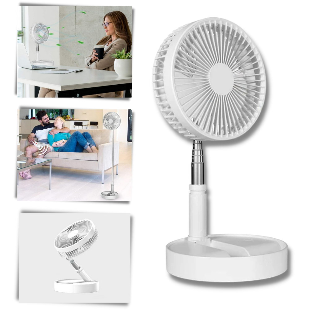 Ventilateur portable à chargement USB
- Ozerty