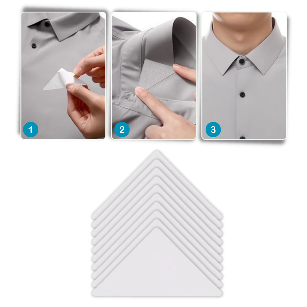 Autocollant pour col invisible et résistant au lavage
- Ozerty