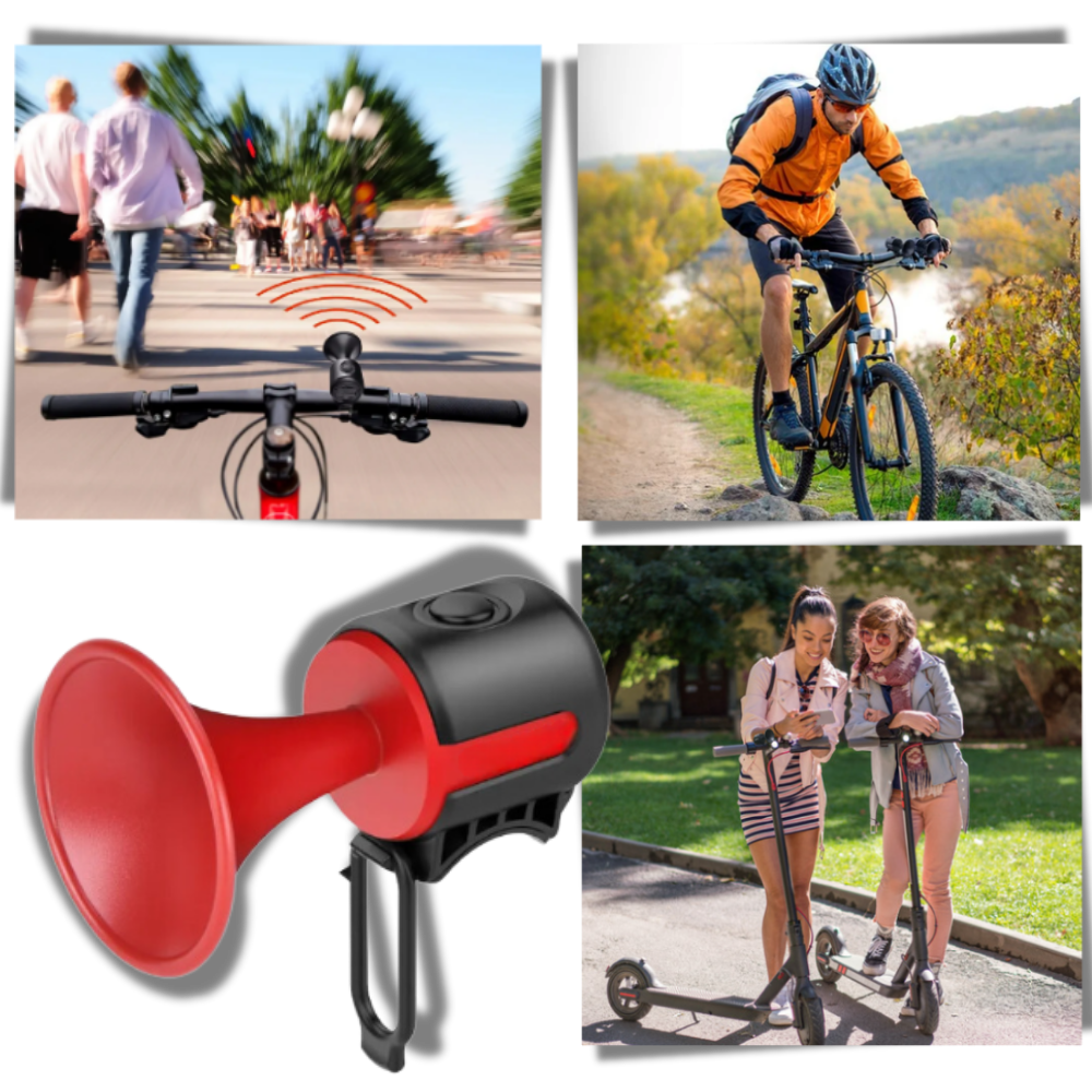 Klaxon de vélo électrique bruyant et étanche
- Ozerty