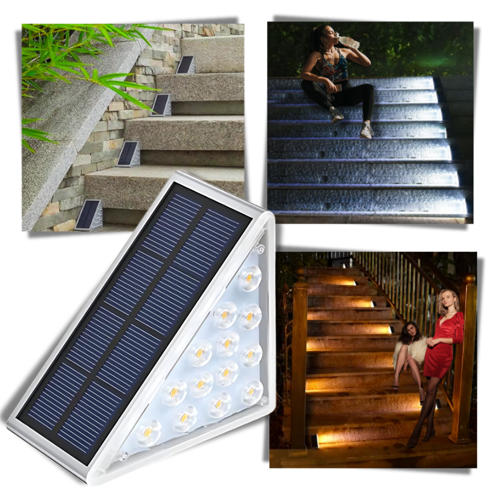 Lampes solaires étanches pour escaliers
- Ozerty