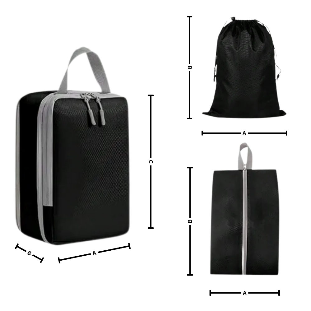 Sac de compression organisateur de bagages - Ozerty