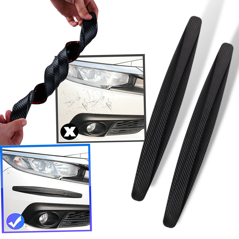 Lot de 2 protections pour pare-chocs de voiture - Ozerty