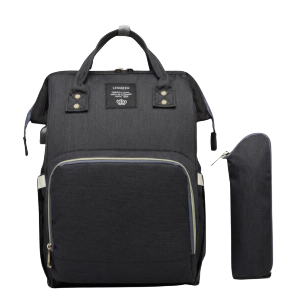 Sac à dos de maternité -Noir/ - Ozerty