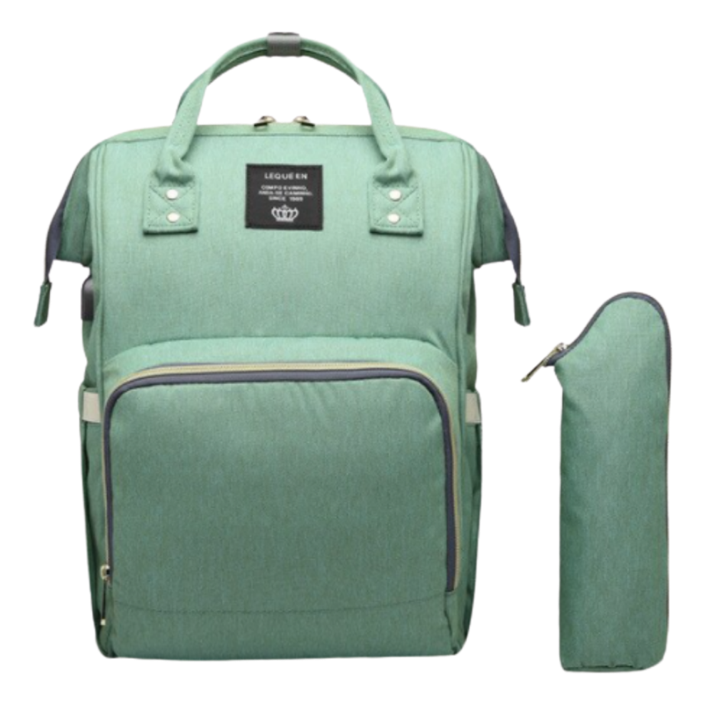Sac à dos de maternité -Vert/ - Ozerty