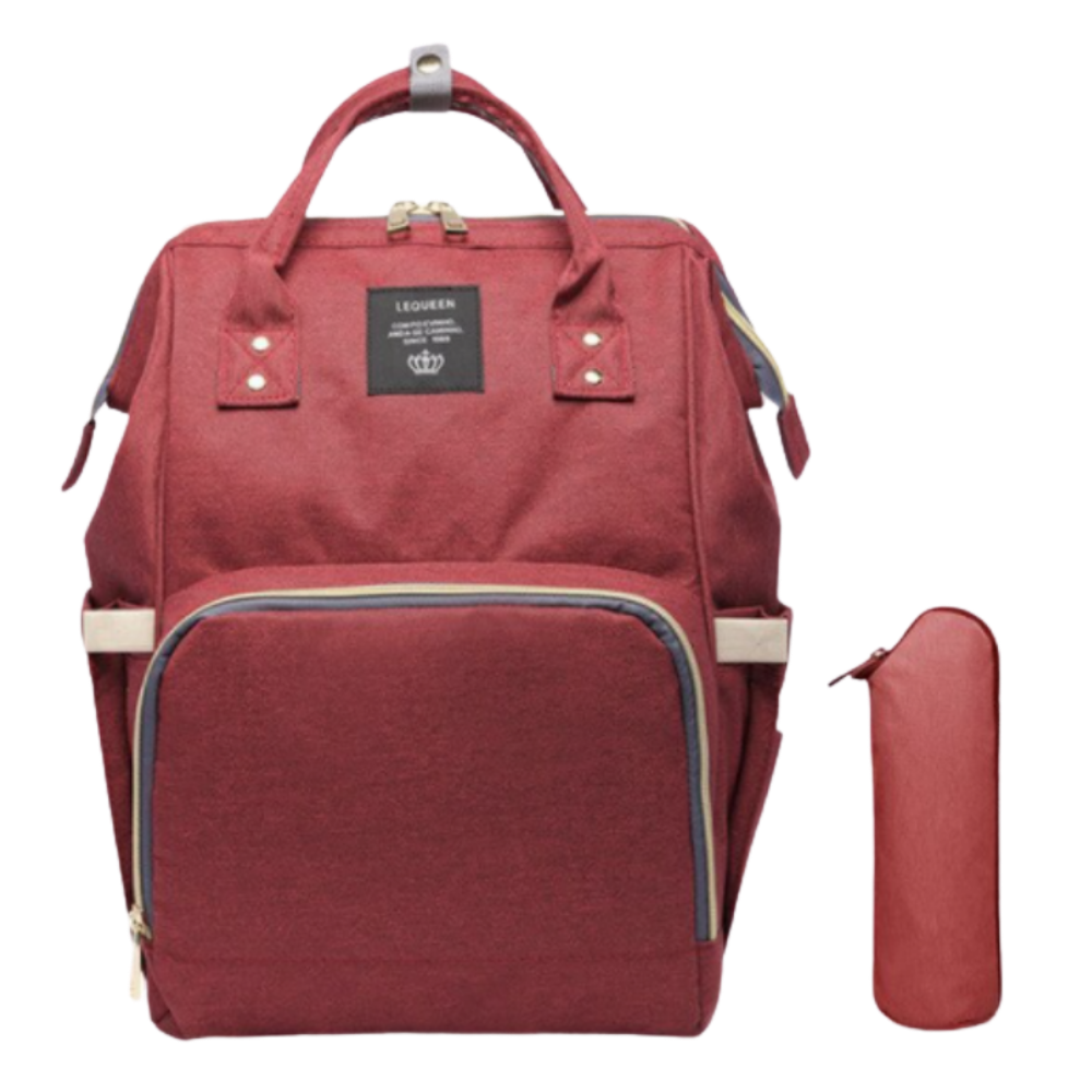 Sac à dos de maternité -Rouge/ - Ozerty