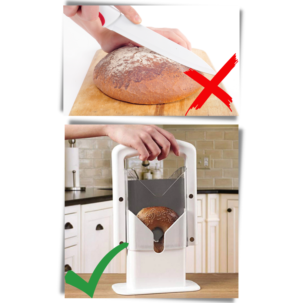 Trancheuse à bagel portable - Ozerty