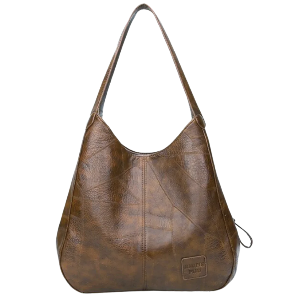 Sac à main oversize classique -Café/ - Ozerty