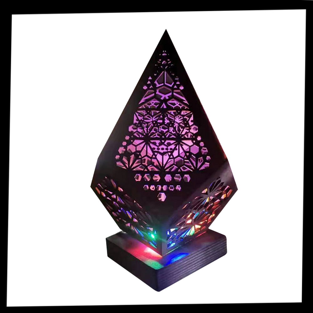 Lampadaire LED style bohème - Ozerty