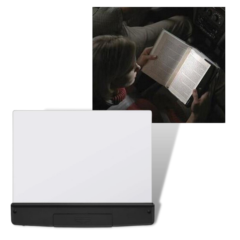 Lampe de lecture LED portable - Ozerty