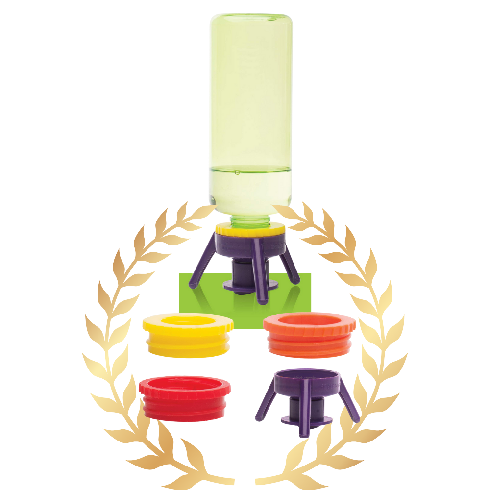 Lot de 6 bouchons supports de bouteille - Ozerty