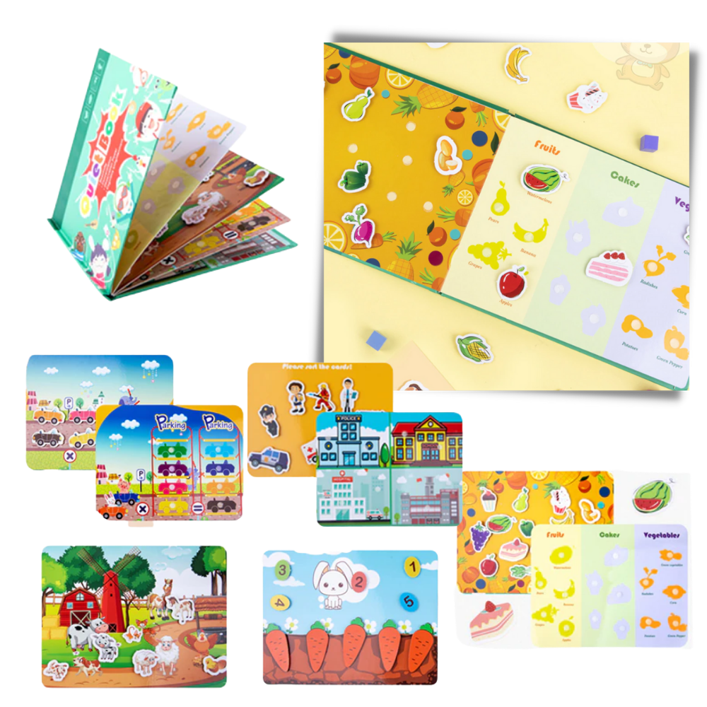 Livre d'activités pédagogiques Montessori - Ozerty
