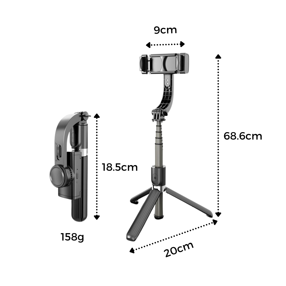 3-in-1 phone tripod
