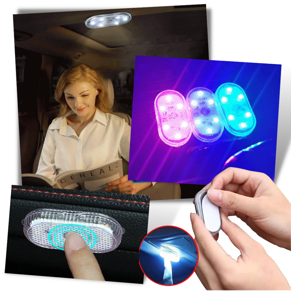 LED sans fil avec capteur pour voiture