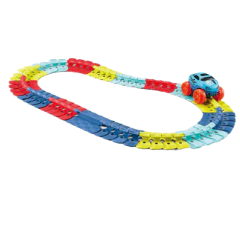 Flexible Rails Circuit for Cars