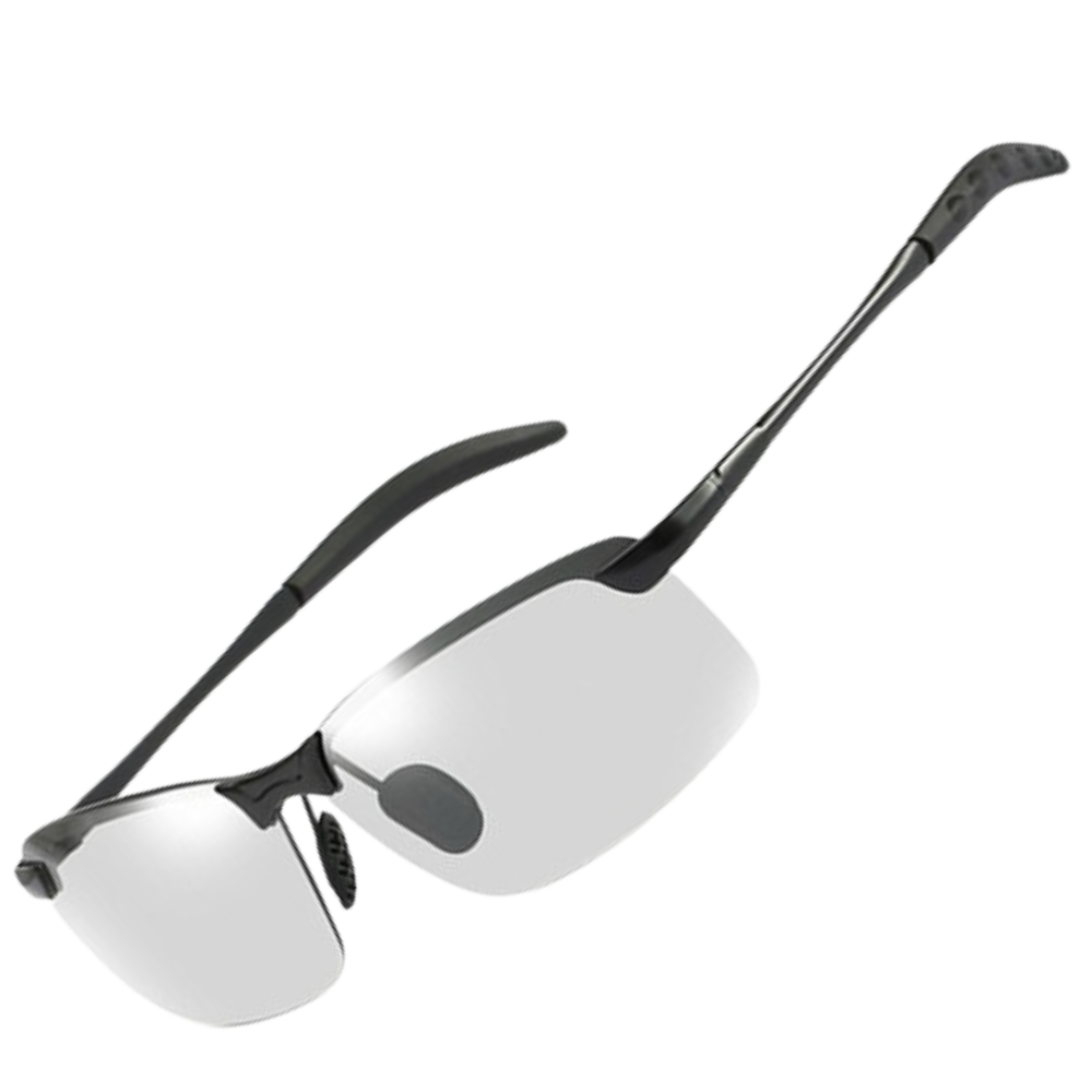 Lunettes de soleil UV photochromiques pour hommes -Noir/ - Ozerty