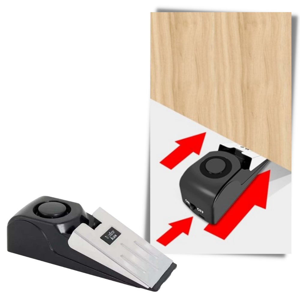 Alarme de sécurité avec cale-porte - Ozerty