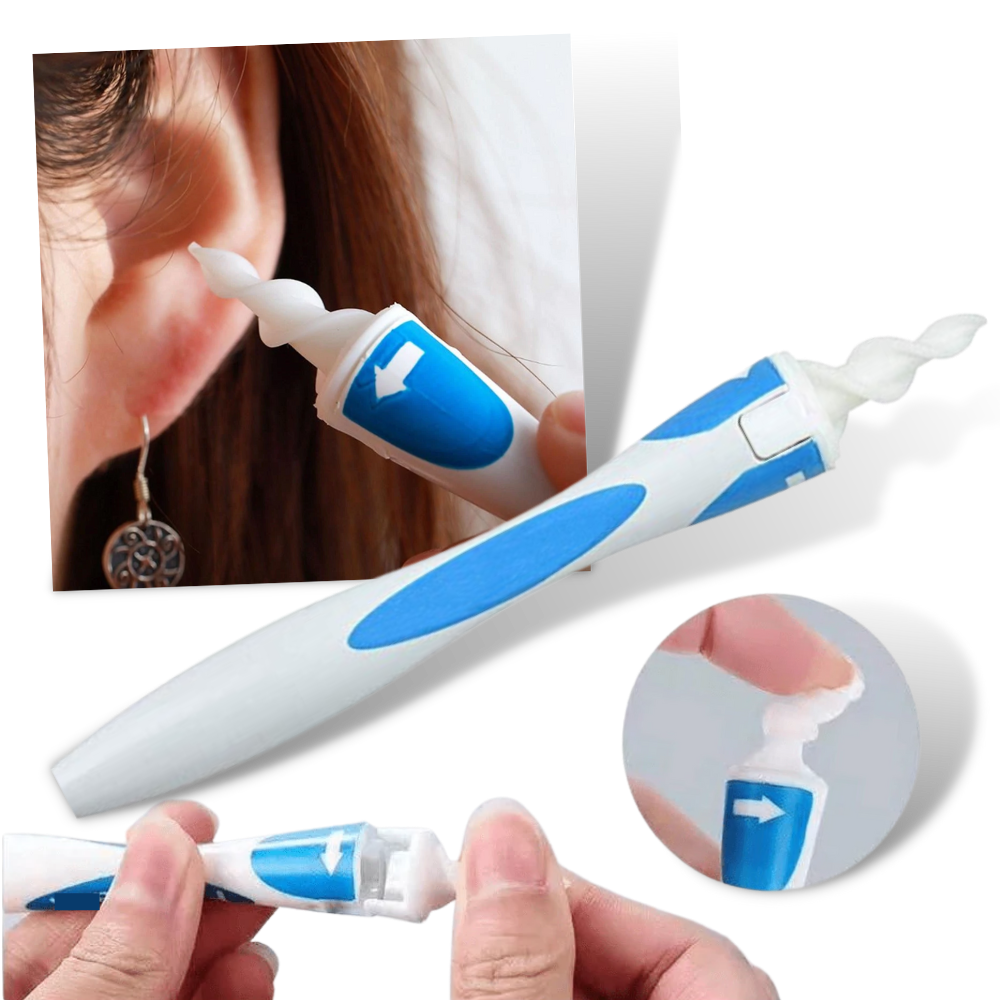 Cure oreilles en silicone spirale - Ozerty