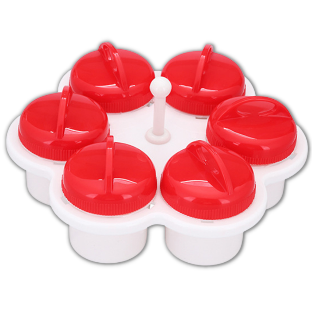 Lot de 6 cuiseurs à œufs - Ozerty