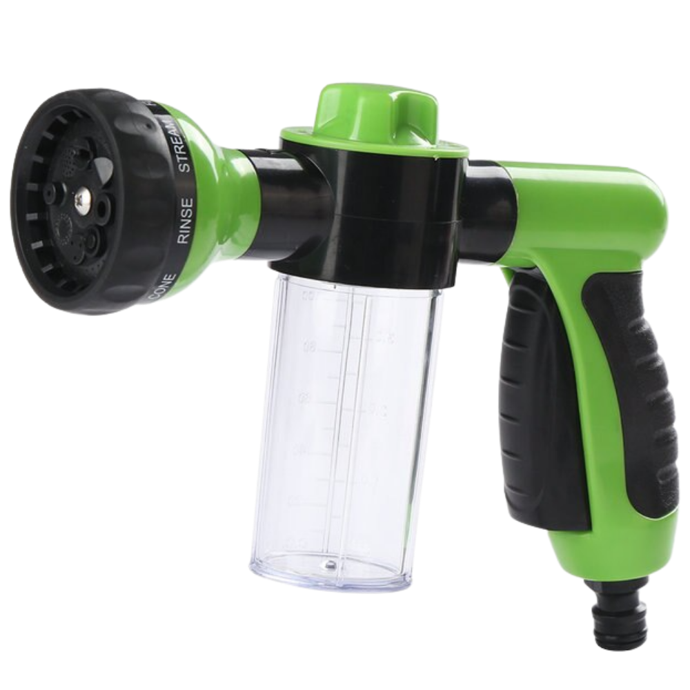Pistolet de lavage de voiture haute pression avec distributeur de savon -Vert/ - Ozerty