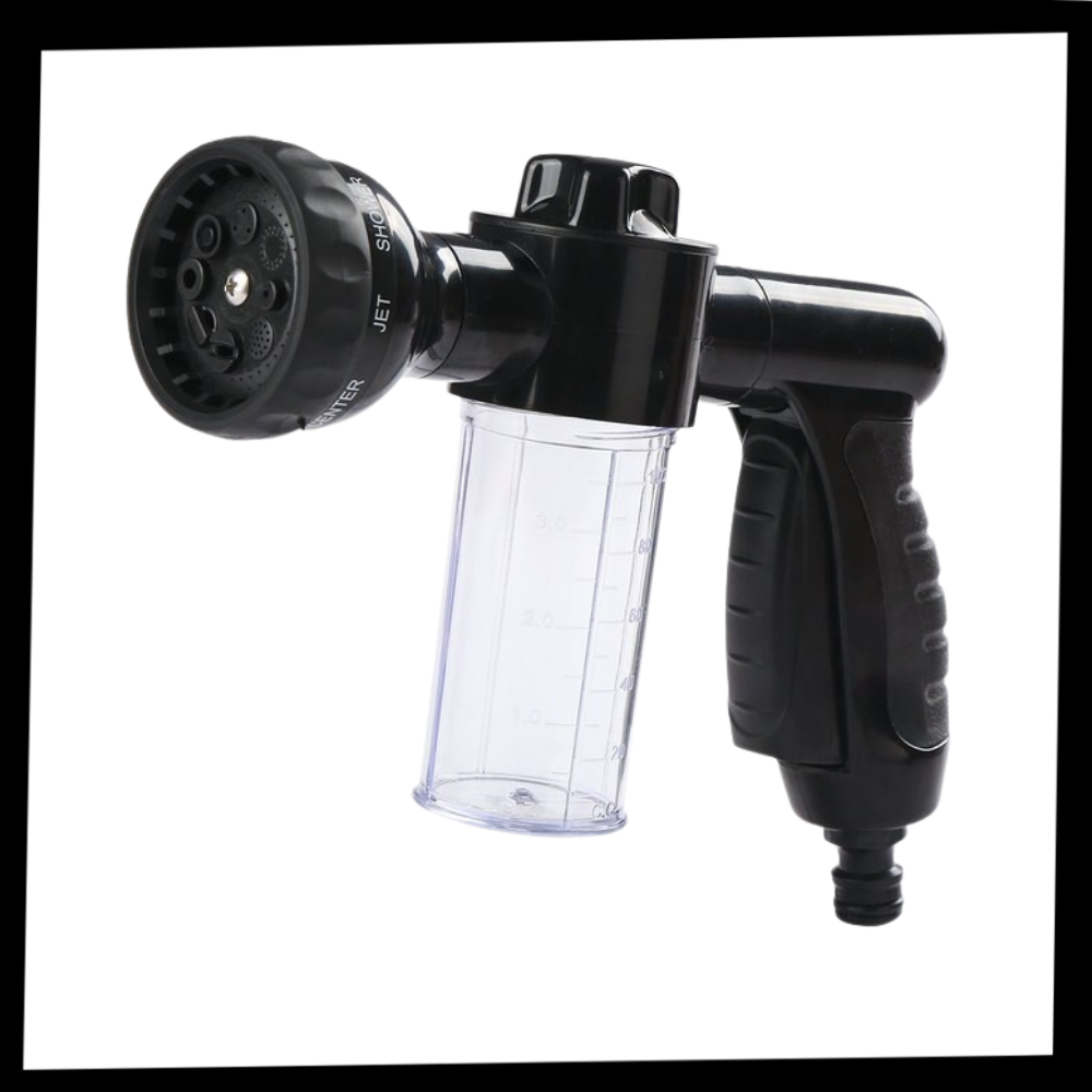 Pistolet de lavage de voiture haute pression avec distributeur de savon - Ozerty