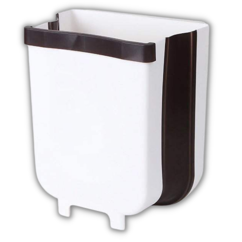 Poubelle suspendue polyvalente -Blanc/9L - Ozerty
