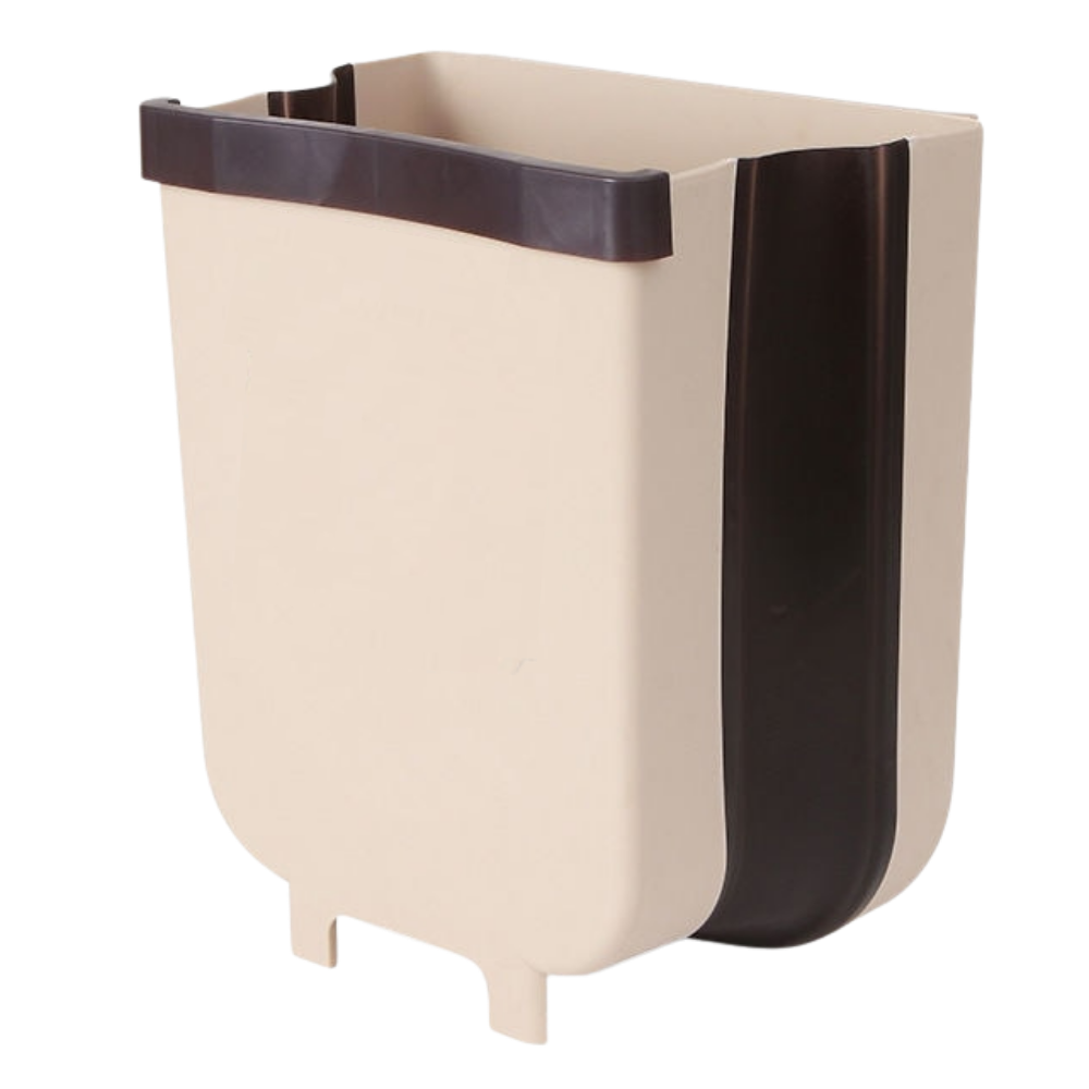 Poubelle suspendue polyvalente -Beige/9L - Ozerty