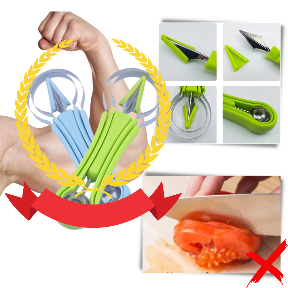 Set d'outils pour découper et trancher les fruits - Ozerty